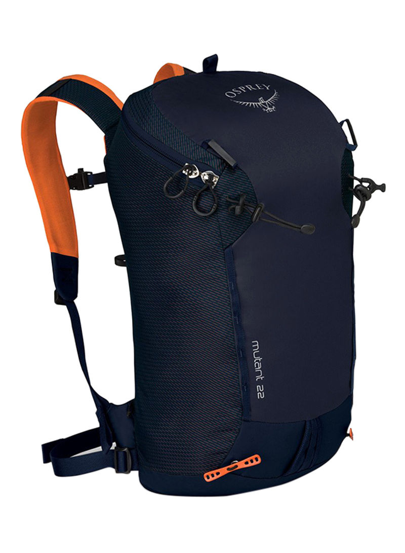 Mutant 22 Hiking Backpack 22L Blue Fire/Orange