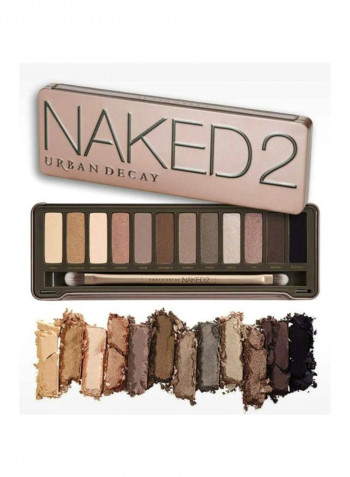 Naked 3 12-Shades Eyeshadow Palette Multicolour