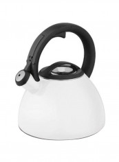 Tastefully Revitalize Kettle White/Black 7.7x7.5x9.3inch