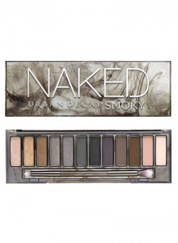 Naked Smoky Eyeshadow Palette Beige/Grey/Black