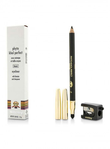 Pack Of 2 Phyto Khol Perfect Eyeliner With Blender Brush And Sharpener Black