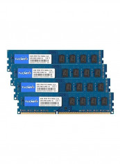 4-Piece Desktop Memory RAM Module 16GB Multicolour