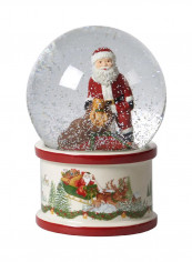 Christmas Snow Globe Multicolour 13x13x17cm