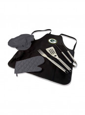 6-Piece Tote Pro Grill Set Black/Grey/Silver