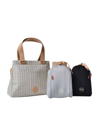 Richmond Herringbone Changing Bag