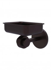 Orbit Two Collection Wall Mounted Soap Dish Brown