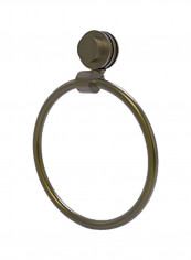 Venus Collection Dotted Accent Towel Ring Grey 6x6x7.5inch