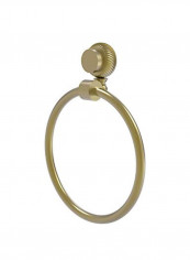 Venus Collection Twist Accent Towel Ring Gold 6x6x7.5inch