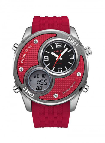 Men's Multi-Functional Waterproof Quartz Analog/Digital Wrist Watch NNSB03703412