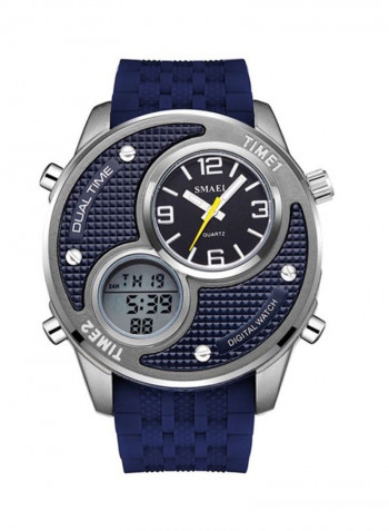 Men's Multi-Functional Waterproof Quartz Analog/Digital Wrist Watch NNSB03703413