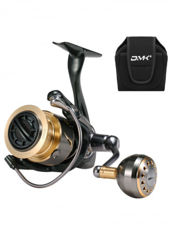 Ultralight Spinning Fishing Reel With Cover Bag