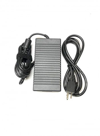 AC Power Charging Adapter Black/Silver