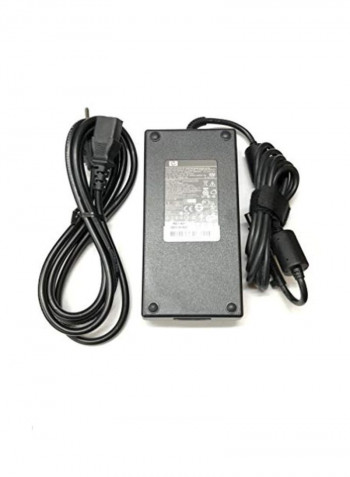 AC Power Charging Adapter Black/Silver