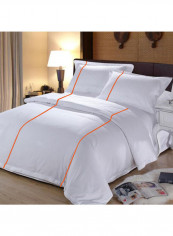 3-Piece Duvet Set Cotton White 102 X 86inch reviews 3-Piece Duvet Set Cotton White 102 X 86inch