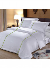 3-Piece Duvet Set Cotton White 114 X 96inch reviews 3-Piece Duvet Set Cotton White 114 X 96inch