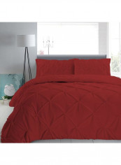 3-Piece Duvet Cover Set Cotton Red 78 X 78inch reviews 3-Piece Duvet Cover Set Cotton Red 78 X 78inch