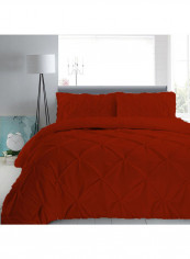 3-Piece Duvet Cover Set Cotton Red 53 X 78inch reviews 3-Piece Duvet Cover Set Cotton Red 53 X 78inch