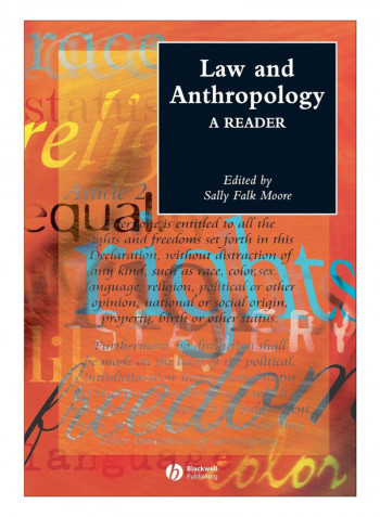 Law And Anthropology Paperback
