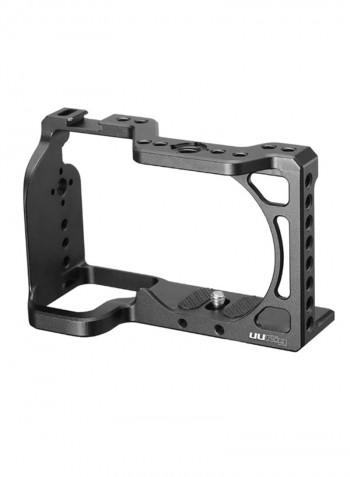 Protective Camera Cage Mount Black