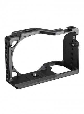 Protective Camera Cage Mount Black
