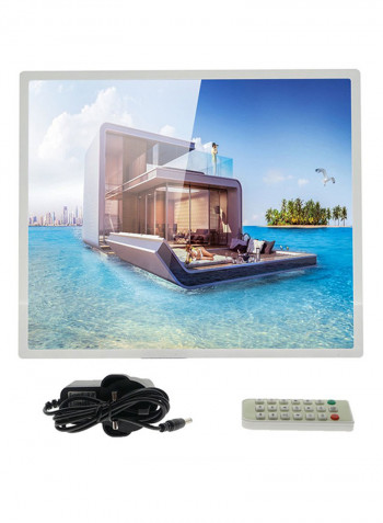 Digital Photo Frame White 37.8x7.5x35centimeter