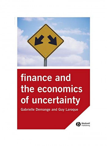 Finance And The Economics Of Uncertainty Paperback