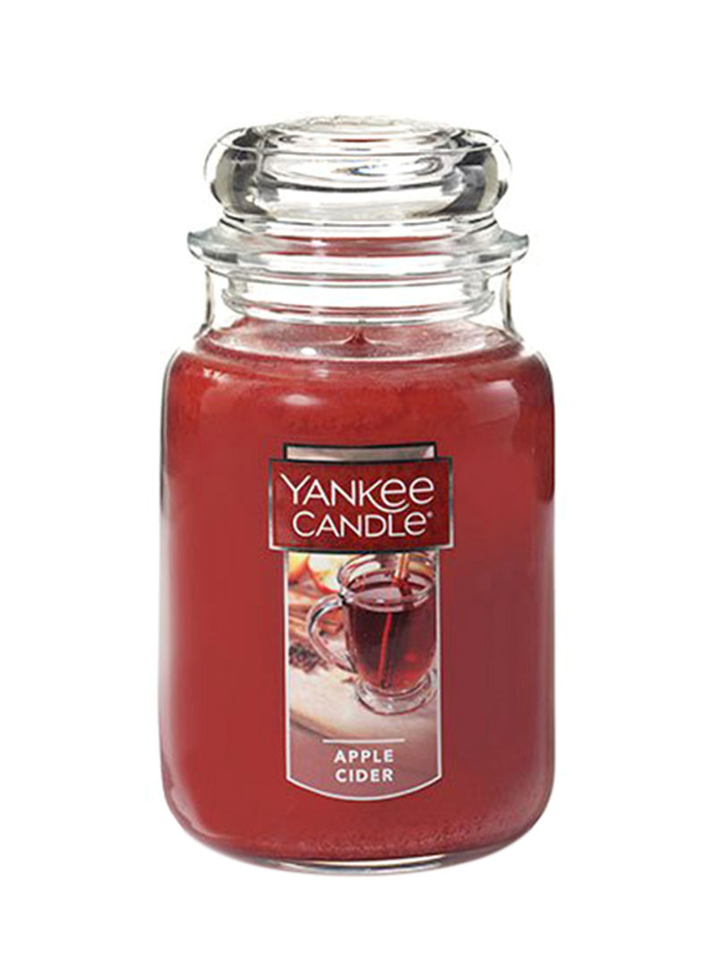 Yankee Candle Large Jar Candle, Apple Cider