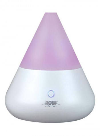 Ultrasonic Oil Diffuser Purple 17.27 x 17.27 x 17.78cm