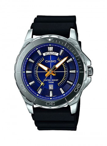 Men's Water Resistant Analog Watch Mtd-1076-2AVEF