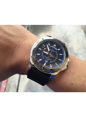Men's Water Resistant Analog Watch Mtd-1076-2AVEF