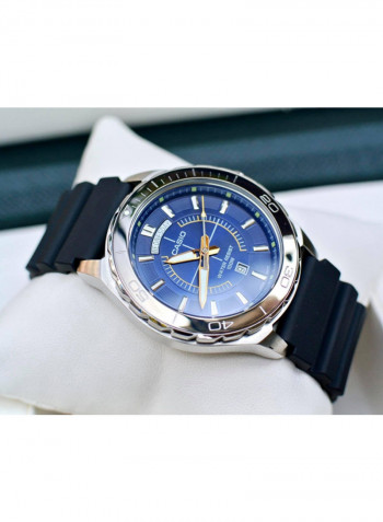 Men's Water Resistant Analog Watch Mtd-1076-2AVEF