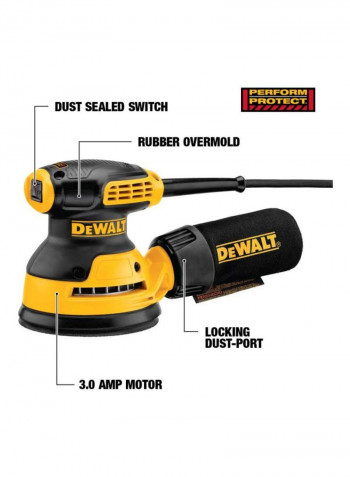 Random Orbit Sander Yellow/Black 280watts