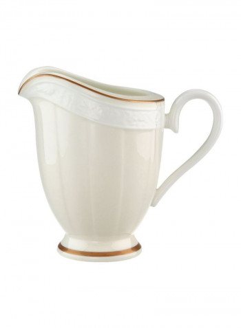 Ivoire Creamer White/Gold 118x75x106millimeter