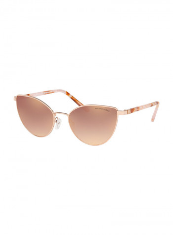 Women's Arrowhead Cat Eye Frame Sunglasses - Lens Size: 57 mm