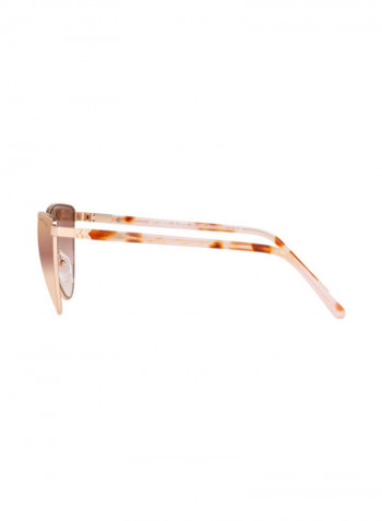 Women's Arrowhead Cat Eye Frame Sunglasses - Lens Size: 57 mm