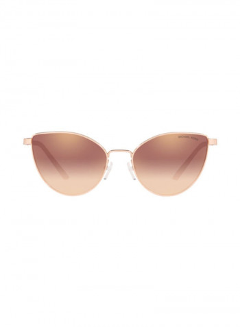 Women's Arrowhead Cat Eye Frame Sunglasses - Lens Size: 57 mm