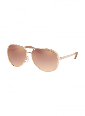 Women's Chelsea Pilot Frame Sunglasses - Lens Size: 59 mm