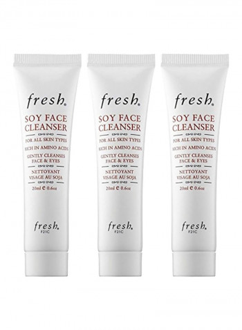 3-Piece Soy Face Cleanser 20ml
