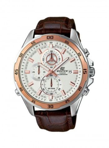 Men's Edifice Water Resistant Chronograph Watch EFR-547L-7AVUD