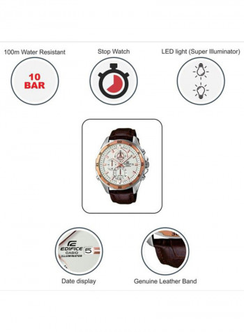 Men's Edifice Water Resistant Chronograph Watch EFR-547L-7AVUD