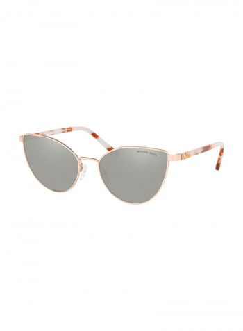 Women's Arrowhead Cat Eye Frame Sunglasses - Lens Size: 57 mm