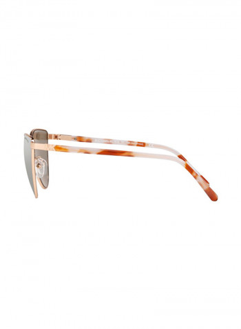 Women's Arrowhead Cat Eye Frame Sunglasses - Lens Size: 57 mm