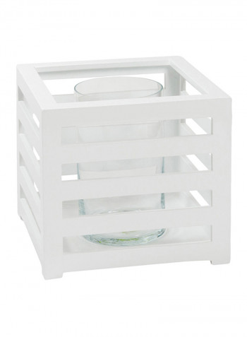 Jan Plant Holder White 30x28x30centimeter