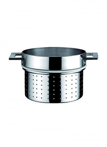 Pasta Pot Silver 24centimeter