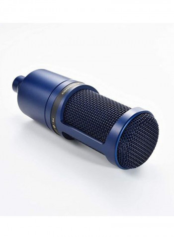 Cardioid Condenser Microphone AT2020TYO Indigo Blue