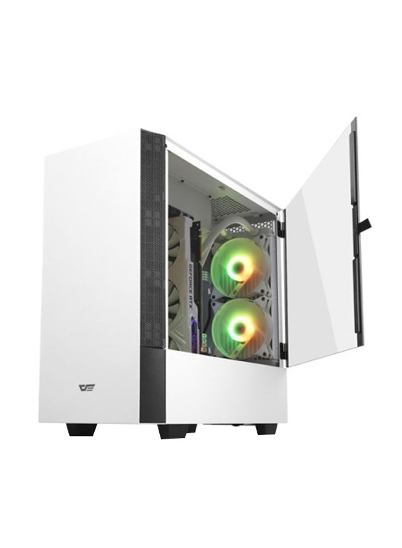 DarkFlash DLV22 Right Side Open Tempered Glass Door ATX Case with 3 DR12 RGB Fans