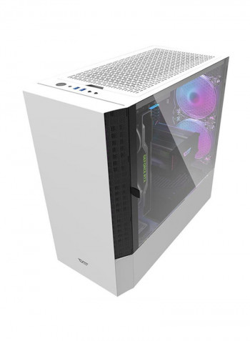 DarkFlash DLV22 Right Side Open Tempered Glass Door ATX Case with 3 DR12 RGB Fans