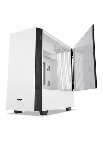 DarkFlash DLV22 Right Side Open Tempered Glass Door ATX Case with 3 DR12 RGB Fans