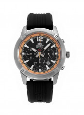 Men's Multi Function Analog Rubber Strap Watch With Date Window