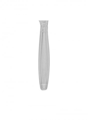1000-Piece Disposable Knife Clear 7.6inch